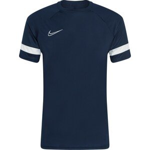 NIKE Funkční tričko marine modrá / bílá