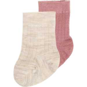 Lindex Ponožky béžová / starorůžová