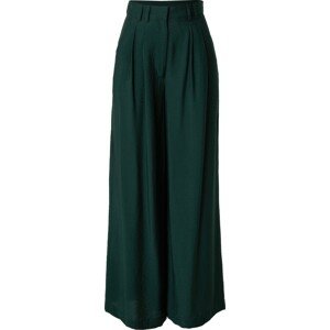 Guido Maria Kretschmer Women Kalhoty se sklady v pase 'Finja' smaragdová
