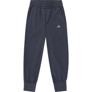 ADIDAS SPORTSWEAR Sportovní kalhoty tmavě modrá / šedá