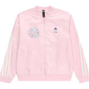 ADIDAS SPORTSWEAR Sportovní bunda námořnická modř / světlemodrá / růžová / bílá