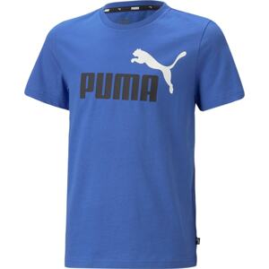 PUMA Funkční tričko královská modrá / černá / bílá