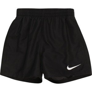 Nike Swim Plavecké šortky černá / bílá
