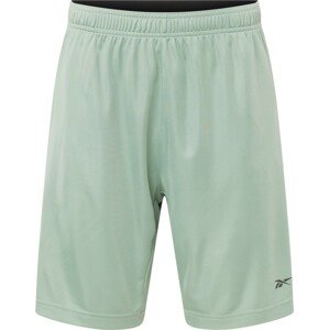 Reebok Sport Sportovní kalhoty pastelově zelená