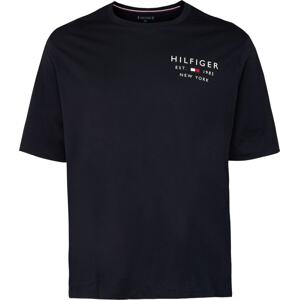 Tommy Hilfiger Big & Tall Tričko noční modrá / červená / bílá