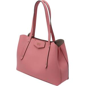 GUESS Nákupní taška 'BRENTON' zlatá / pink