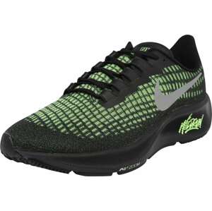 NIKE Sportovní boty 'Pegasus 37' svítivě zelená / černá