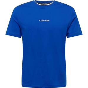 Calvin Klein Tričko modrá / bílá