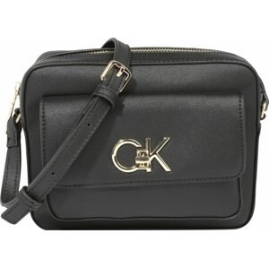 Calvin Klein Taška přes rameno zlatá / černá