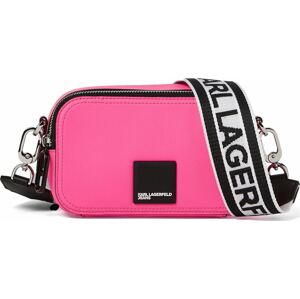 Karl Lagerfeld Taška přes rameno pink / černá / bílá