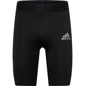 ADIDAS SPORTSWEAR Sportovní kalhoty černá / stříbrná