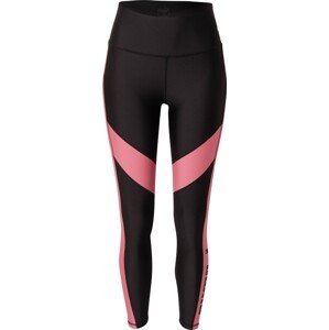 PUMA Sportovní kalhoty pink / černá
