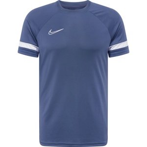 NIKE Funkční tričko marine modrá / offwhite