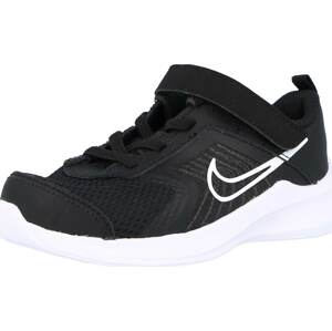 NIKE Sportovní boty 'Downshifter 11' čedičová šedá / černá / bílá