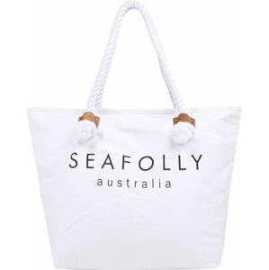 Seafolly Plážová taška bílá