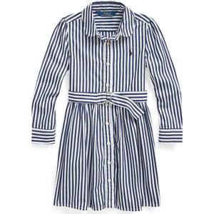 Polo Ralph Lauren Šaty 'BENGAL' námořnická modř / bílá