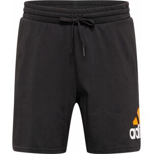 ADIDAS SPORTSWEAR Sportovní kalhoty oranžová / černá / bílá