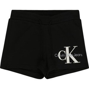 Calvin Klein Jeans Kalhoty šedá / černá / bílá