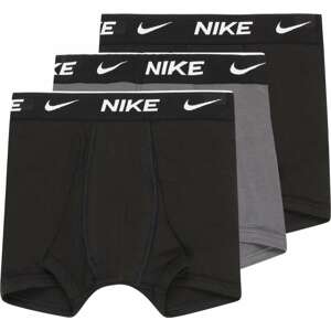 Nike Sportswear Spodní prádlo tmavě šedá / černá / bílá