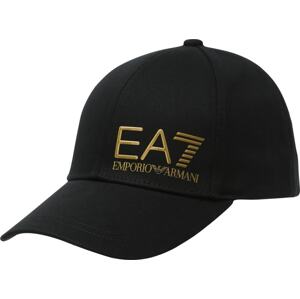 EA7 Emporio Armani Kšiltovka zlatě žlutá / černá