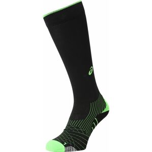 ASICS Sportovní ponožky 'METARUN' svítivě zelená / černá