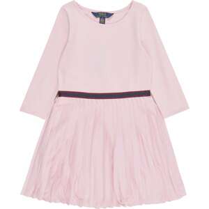 Polo Ralph Lauren Šaty námořnická modř / růžová / merlot