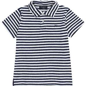 Hackett London Tričko námořnická modř / bílá