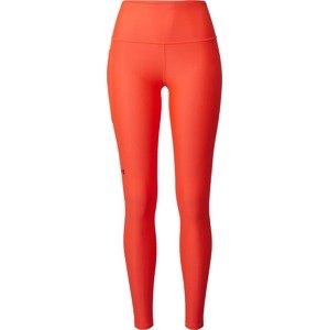 UNDER ARMOUR Sportovní kalhoty oranžově červená