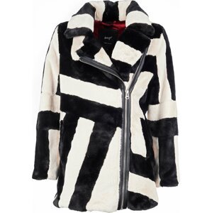 Zimní kabát 'Santee' Maze béžová / černá
