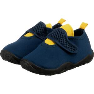 Pantofle Sterntaler tmavě modrá / žlutá