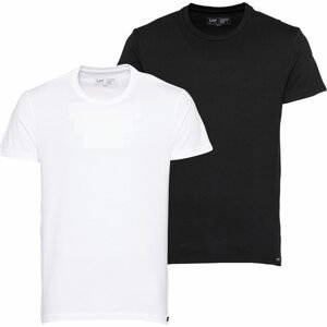 Tričko Lee černá / bílá