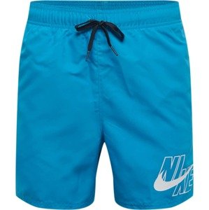 Sportovní plavky 'Lap 5' Nike Swim modrá / bílá