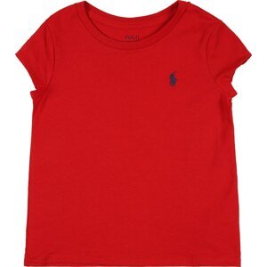 Tričko Polo Ralph Lauren námořnická modř / červená