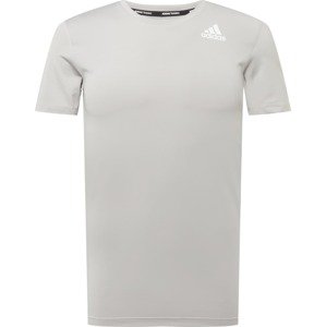 Funkční tričko ADIDAS SPORTSWEAR světle šedá / bílá