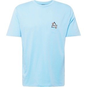 Funkční tričko 'SPACE POLYGON' Oakley světlemodrá / mix barev