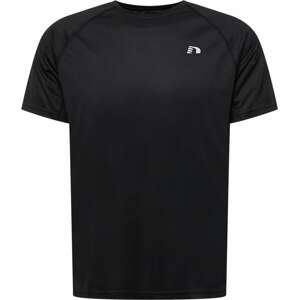 Funkční tričko NEWLINE černá / bílá
