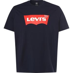 Tričko Levi's® Big & Tall modrá / tmavě modrá / červená