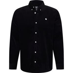 Košile 'Madison' Carhartt WIP černá / bílá