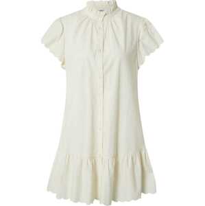 Košilové šaty 'Agnes' EDITED krémová