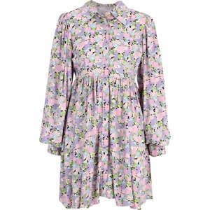 Košilové šaty 'JUDITA' Selected Femme Petite světlemodrá / pastelově zelená / světle fialová / bílá