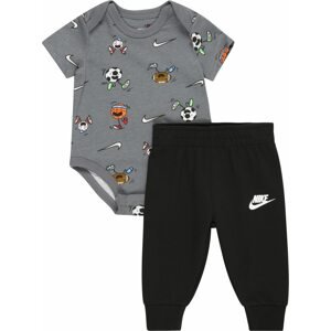 Sada Nike Sportswear šedá / oranžová / černá / bílá
