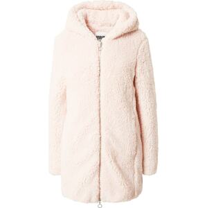 Přechodný kabát Urban Classics světle růžová