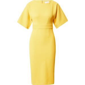 Pouzdrové šaty closet london žlutá
