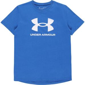 Funkční tričko Under Armour královská modrá / bílá