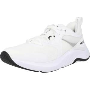 Sportovní boty 'Omnia' Under Armour černá / bílá / přírodní bílá