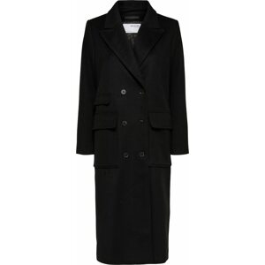 Přechodný kabát 'Katrine' Selected Femme Petite černá