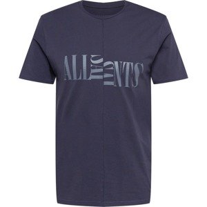 Tričko 'NICO' AllSaints námořnická modř / kouřově modrá