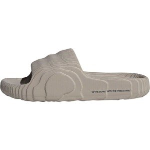 Pantofle 'Adilette 22' adidas Originals světle hnědá / černá