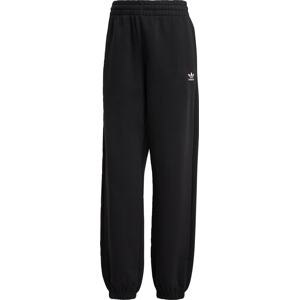 Kalhoty 'Essentials Fleece' adidas Originals černá / bílá