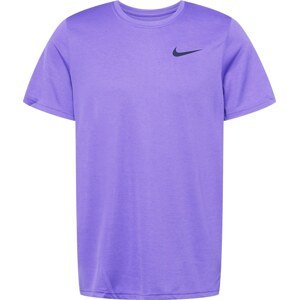 Funkční tričko Nike fialová / černá